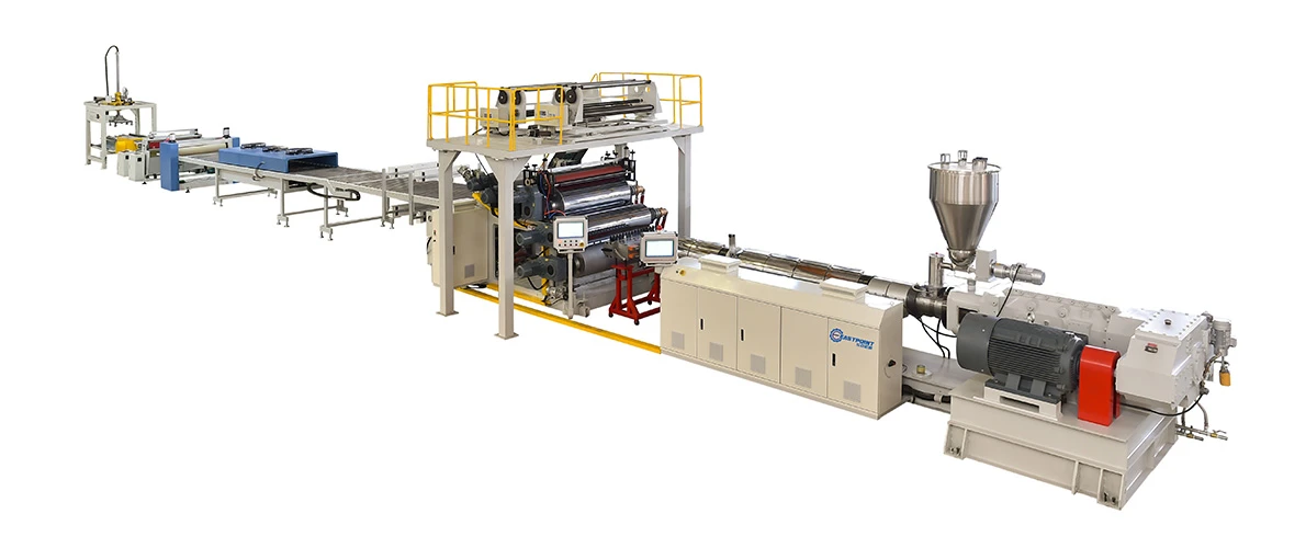 SPC Vloeren Productielijn